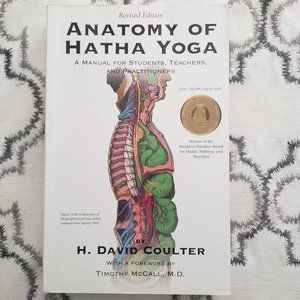 3/$20 NEW Anatomy of Hatha Yoga Book by H David Coulter Paperback